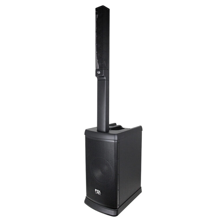 FS-T888 Bluetooth TWS Sound Tower Speaker – 420W Power, Karaoke System w/ 2 Wireless Microphones